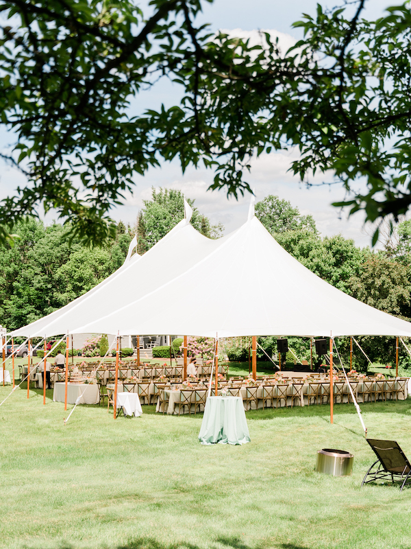 small outdoor wedding tents