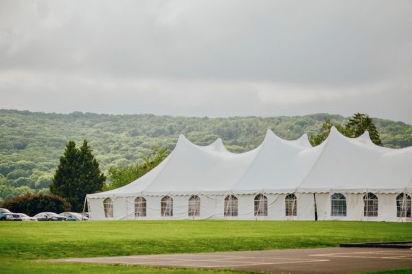 Sidewalls on Tent to Rent Mahaiwe Tent, Great Barrington, MA